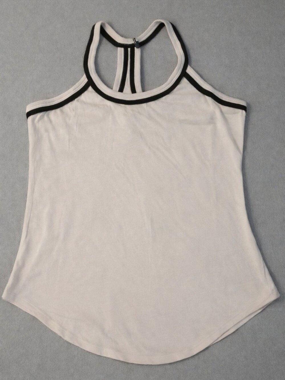 Revolve Chaser Pink Tank Top with Black Trim Medium NWT